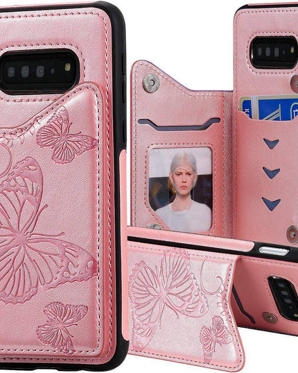 New Luxury Embossing Wallet Cover For SAMSUNG S10 Plus - Libiyi