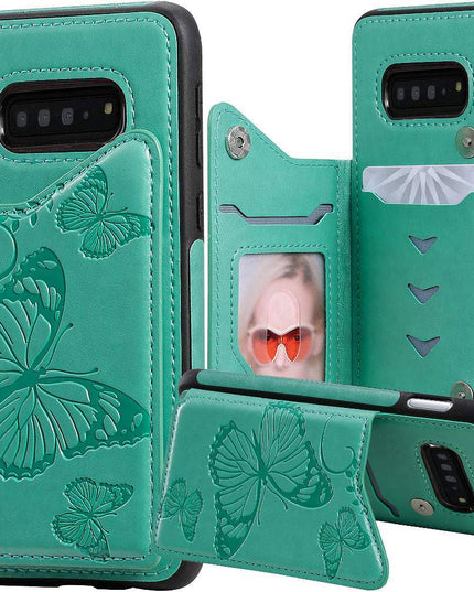 New Luxury Embossing Wallet Cover For SAMSUNG S10 Plus - Libiyi