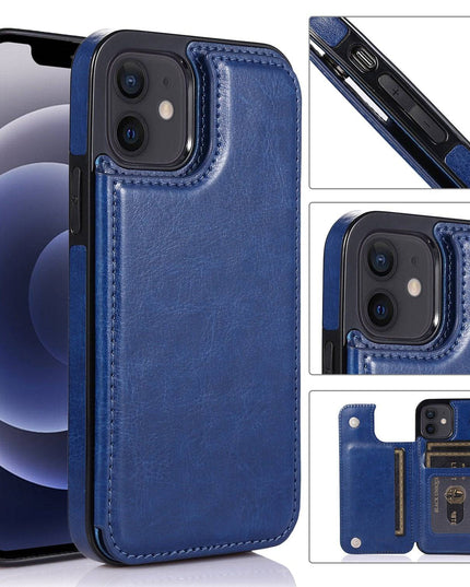 4 IN 1 Luxury Leather Case For iPhone - Libiyi