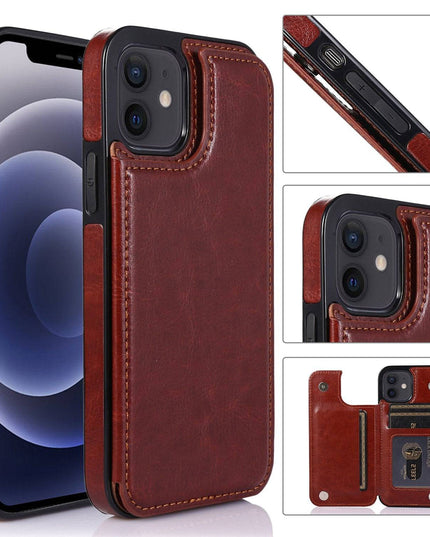 4 IN 1 Luxury Leather Case For iPhone - Libiyi