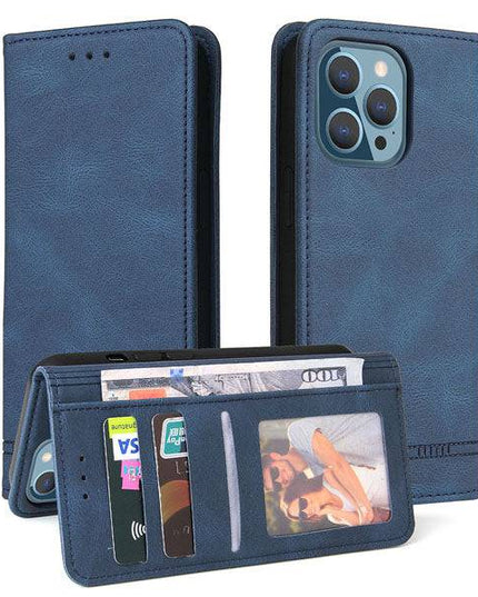 Luxury Leather Wallet Stand Flip Case For iPhone - Libiyi