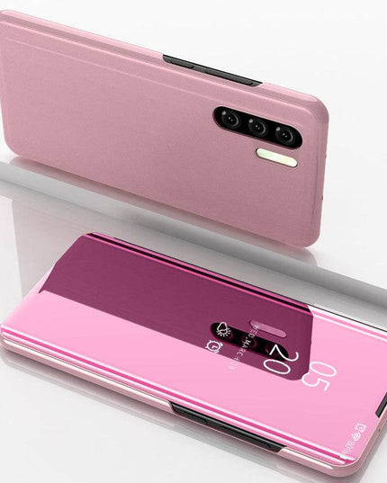 Étui intelligent à rabat miroir de luxe pour la série HUAWEI - Libiyi