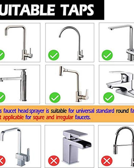 360° Rotatable Anti-Splash Universal Sink Spray Tap, Buy 2 Free Shipping - Libiyi