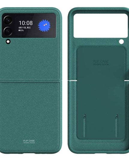 Fluffy paint-Rock Sand Full Shell Case for Samsung Galaxy Z Flip 3 5G - Libiyi