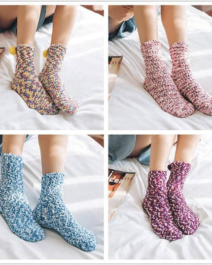 Winter Fuzzy Slipper Socks WIth Gift Box🔥Buy 5 Get FREE SHIPPING - Libiyi