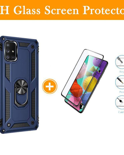 Luxury Armor Ring Bracket Phone Case For Samsung A71-Fast Delivery - Libiyi