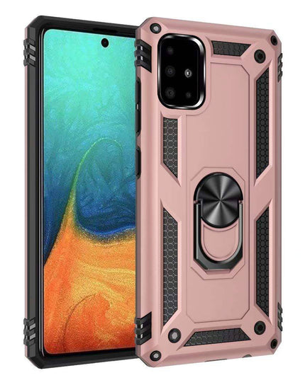 Luxury Armor Ring Bracket Phone Case For Samsung A71-Fast Delivery - Libiyi