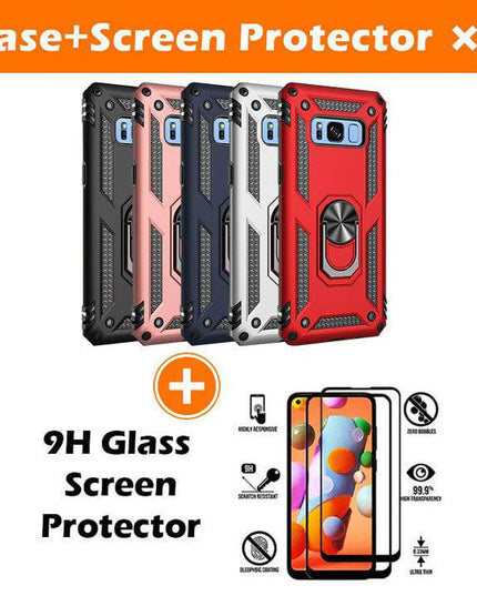 Luxury Armor Ring Bracket Phone Case For Samsung S8-Fast Delivery - Libiyi