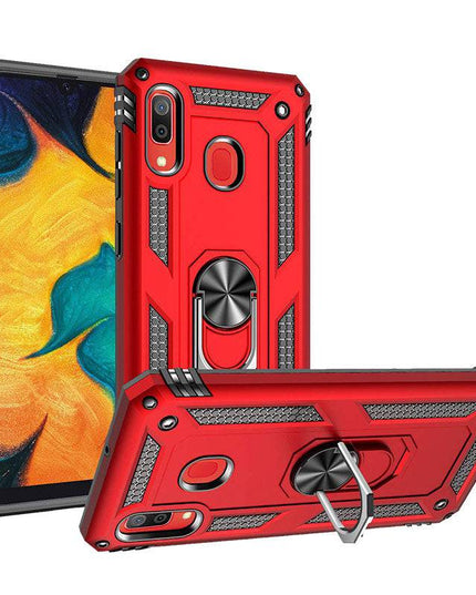 Luxury Armor Ring Bracket Phone Case For Samsung A20&A30-Fast Delivery - Libiyi