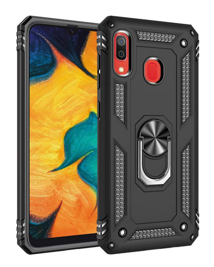 Luxury Armor Ring Bracket Phone Case For Samsung A20E-Fast Delivery - Libiyi