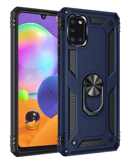 Luxury Armor Ring Bracket Phone Case For Samsung A31-Fast Delivery - Libiyi