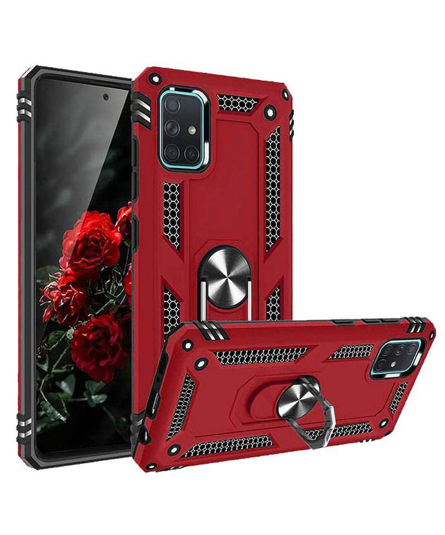 Luxury Armor Ring Bracket Phone Case For Samsung A51-Fast Delivery - Libiyi