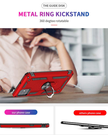 Luxury Armor Ring Bracket Phone Case For Samsung A51-Fast Delivery - Libiyi