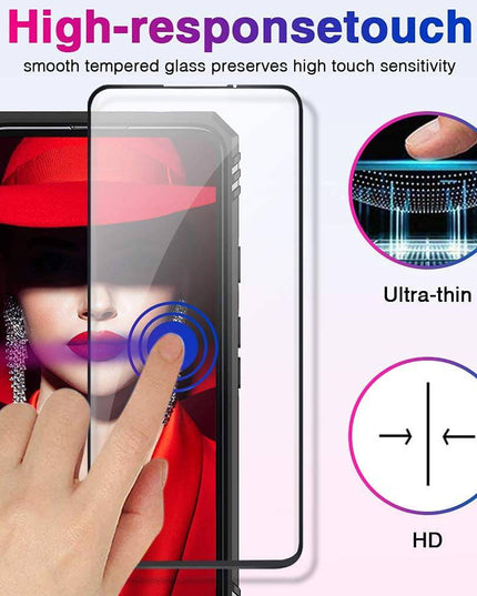 2022 Luxury Armor Ring Bracket Phone case For Google Pixel 5 With 2-Pack Screen Protectors - Libiyi