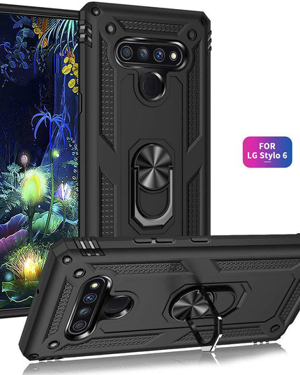 2021 New Luxury Armor Ring Bracket Phone case For LG Stylo6-Fast Delivery - Libiyi
