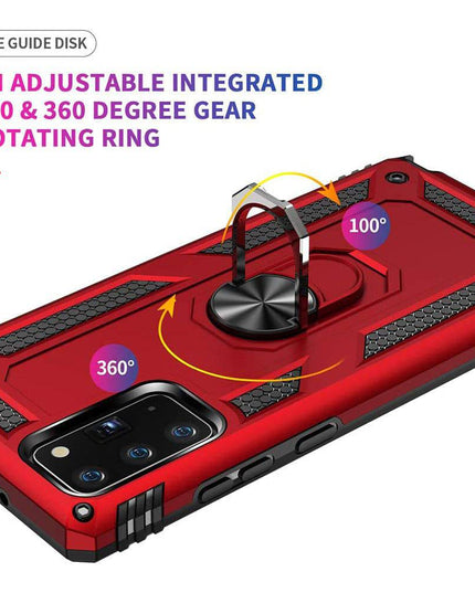 Luxury Armor Ring Bracket Phone Case For Samsung Note20-Fast Delivery - Libiyi