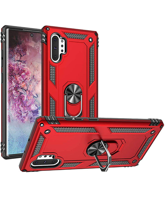 Luxury Armor Ring Bracket Phone Case For Samsung Note 10 Plus-Fast Delivery - Libiyi