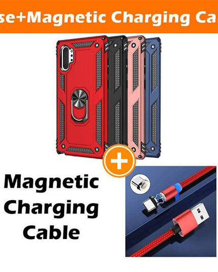 Luxury Armor Ring Bracket Phone Case For Samsung Note 10 Plus-Fast Delivery - Libiyi