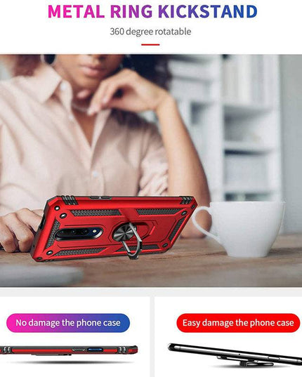 2022 Luxury Armor Ring Bracket Phone case For OnePlus 7 Pro Case - Libiyi