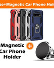 Red / S10 Plus / With Magnetic Car Phone Holder
