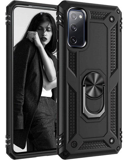 Luxury Armor Ring Bracket Phone Case For Samsung S20 FE-Fast Delivery - Libiyi