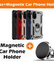 Rouge / S20 FE / Avec support de téléphone magnétique pour voiture