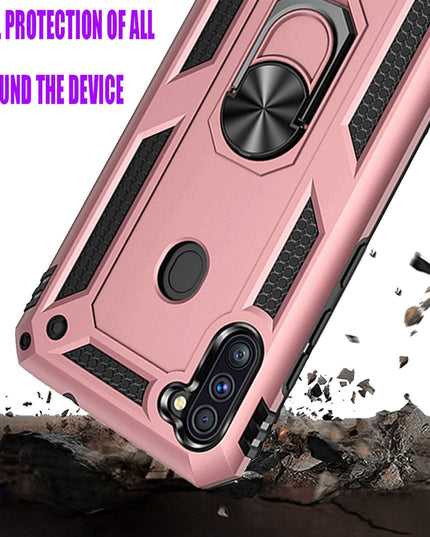 Luxury Armor Ring Bracket Phone Case For Samsung A11-Fast Delivery - Libiyi