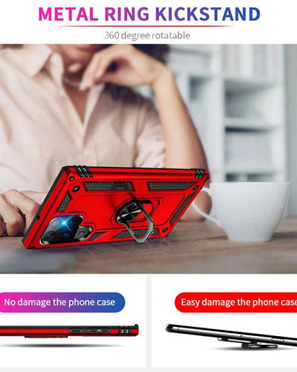 Luxury Armor Ring Bracket Phone Case For Samsung S22 Series - Libiyi