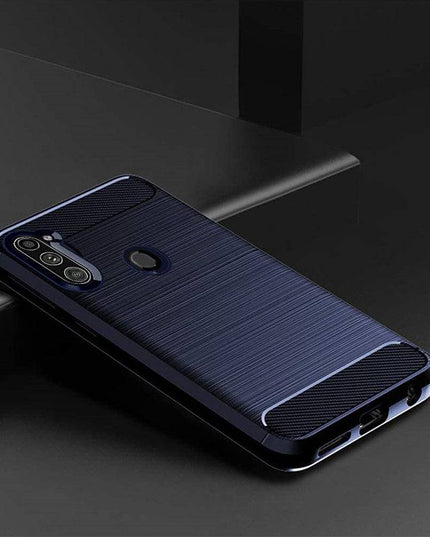 Luxury Carbon Fiber Case For Samsung A11(US and EU Version) - Libiyi