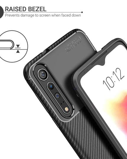 Carbon Fiber TPU Ultra Slim Fibre Case For Moto - Libiyi