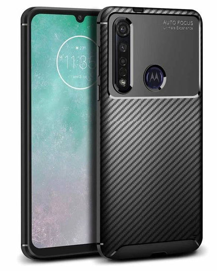 Carbon Fiber TPU Ultra Slim Fibre Case For Moto - Libiyi