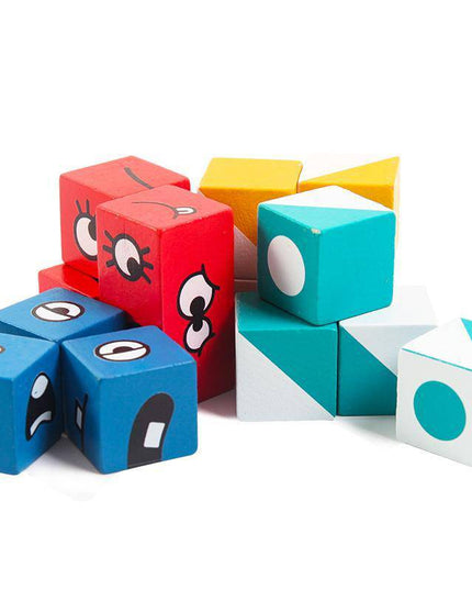Puzzle Building Cubes - Libiyi