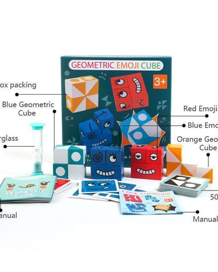 Puzzle Building Cubes - Libiyi