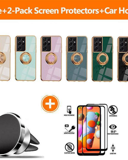 Slim Thin Finger Ring Case For Samsung S21 Ultra - Libiyi