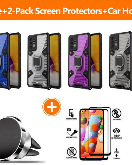 Super Cooling Armor Ring Honeycomb style Case For Samsung - Libiyi