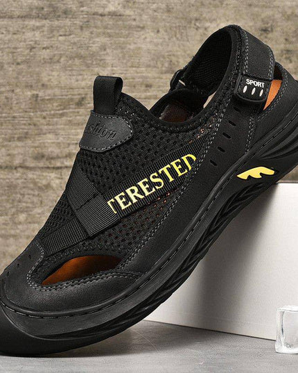 Libiyi Men's Outdoor Hiking Sandals Breathable River Upstream Shoes - Libiyi