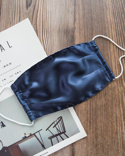 3PC Mulberry Silk Knitted Breathable Mask Men Women Skin-Friendly Soft Anti Dust Washable Reusable Face Mask Summer Thin Mask - Libiyi