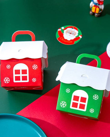 Christmas Candy DIY Paper Box (10pcs) - Libiyi