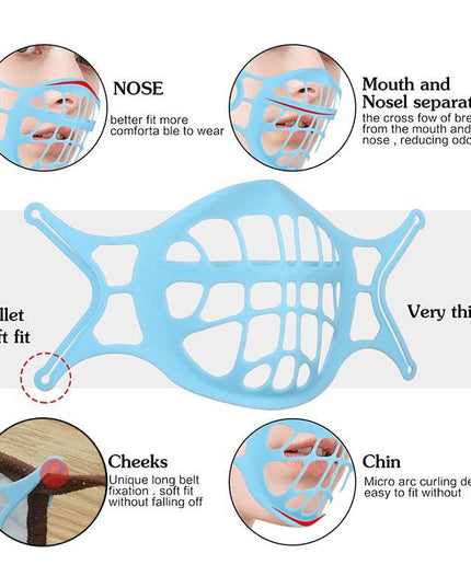 6th Generation Upgraded Version Silicone 3D Mask Bracket - Libiyi