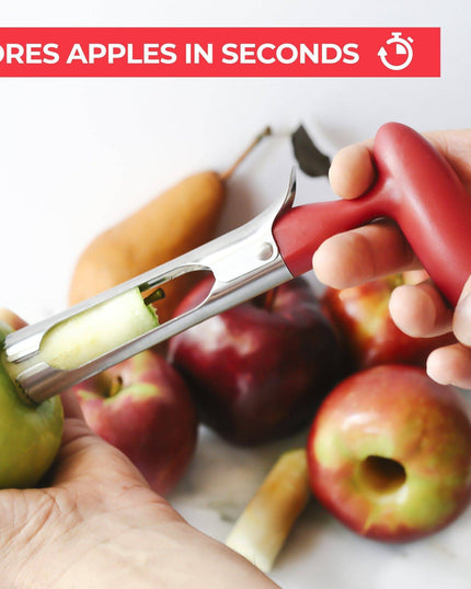 Premium Apple Corer - Easy to Use and Durable Stainless Steel - Libiyi